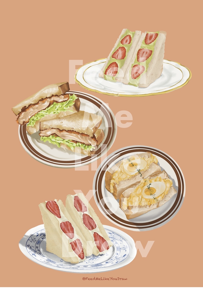 Sandwiched between greatness.