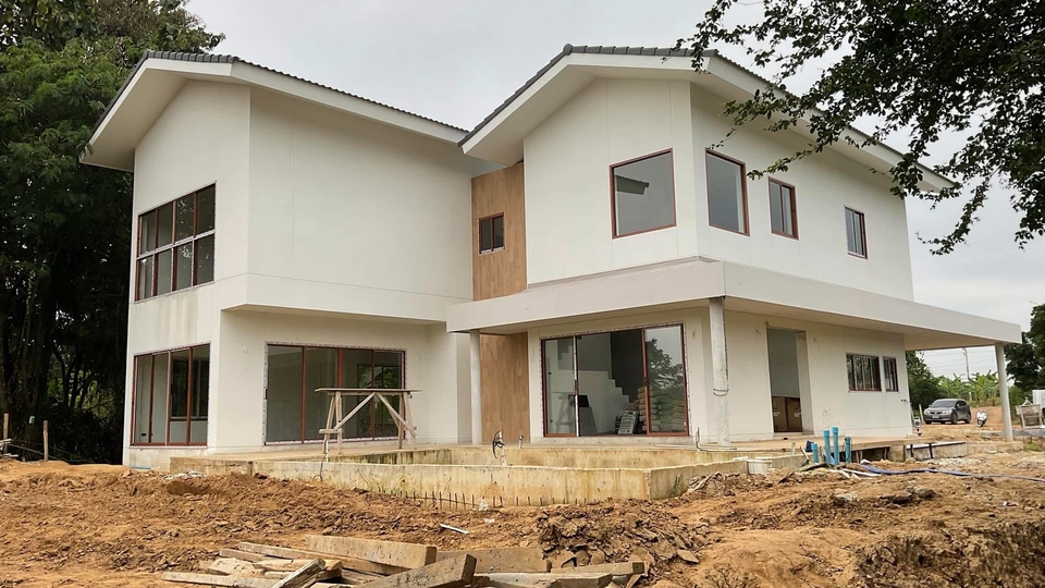 ออกแบบ เขียนแบบก่อสร้าง บ้าน อาคาร สถานีบริการน้ำมัน และอื่นๆ รับรองโดยวิศวกร