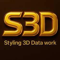 Styling 3D Data Work.