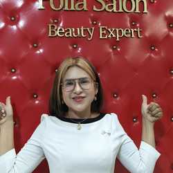 พอลล่า สอนสักคิ้ว เสริมสวย