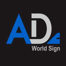 AD World Sign