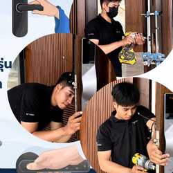 รับติดตั้ง digital door lock